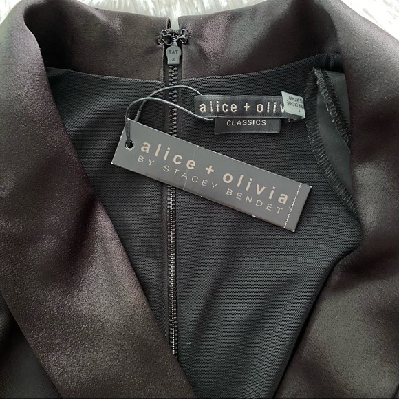 ALICE + OLIVIA Remi V Neck Front Suit Dress NWT 4 - Picture 8 of 10